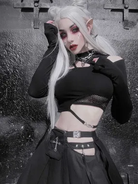Alternative grunge top/ skirt