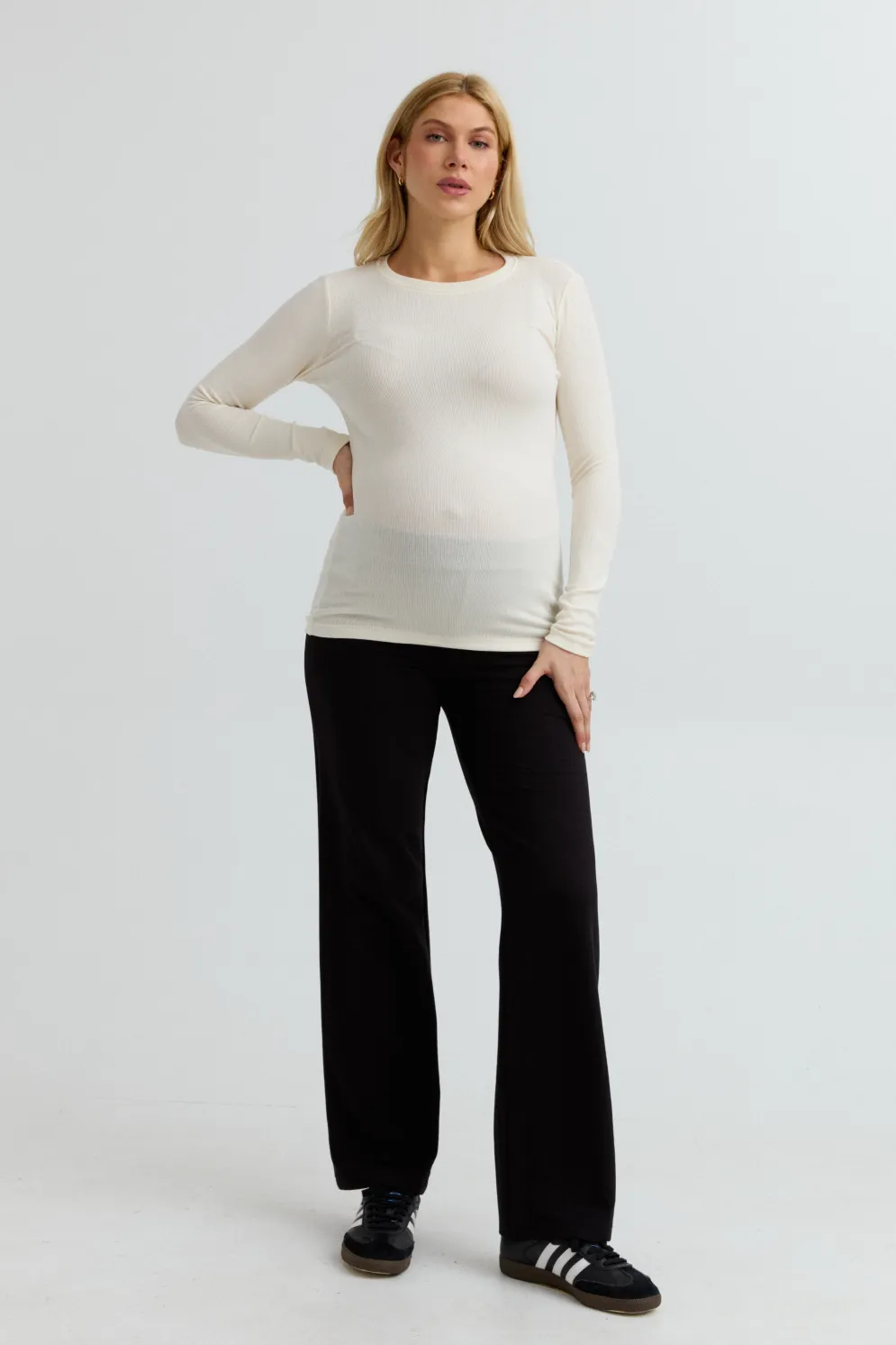Cozy Fleece Wide-Leg Pant