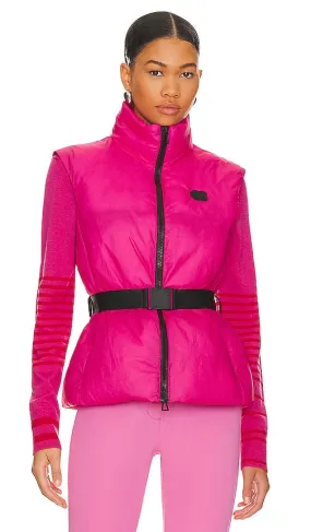 Erin Snow Nix Vest in Fuchsia