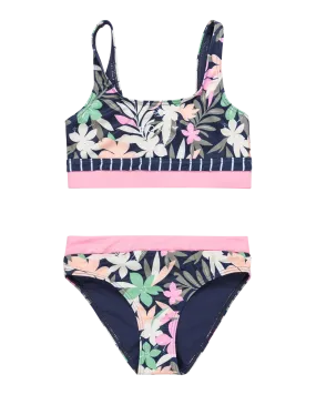 Girls 7-16 Ilacabo Active Tank Top Bikini Set - Naval Academy Ilacabo Swim