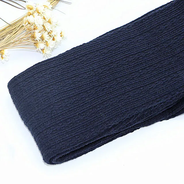 Girl's Winter Classic Knitted Spandex Leggings Leg Warmers