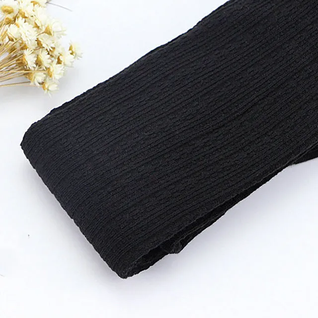 Girl's Winter Classic Knitted Spandex Leggings Leg Warmers