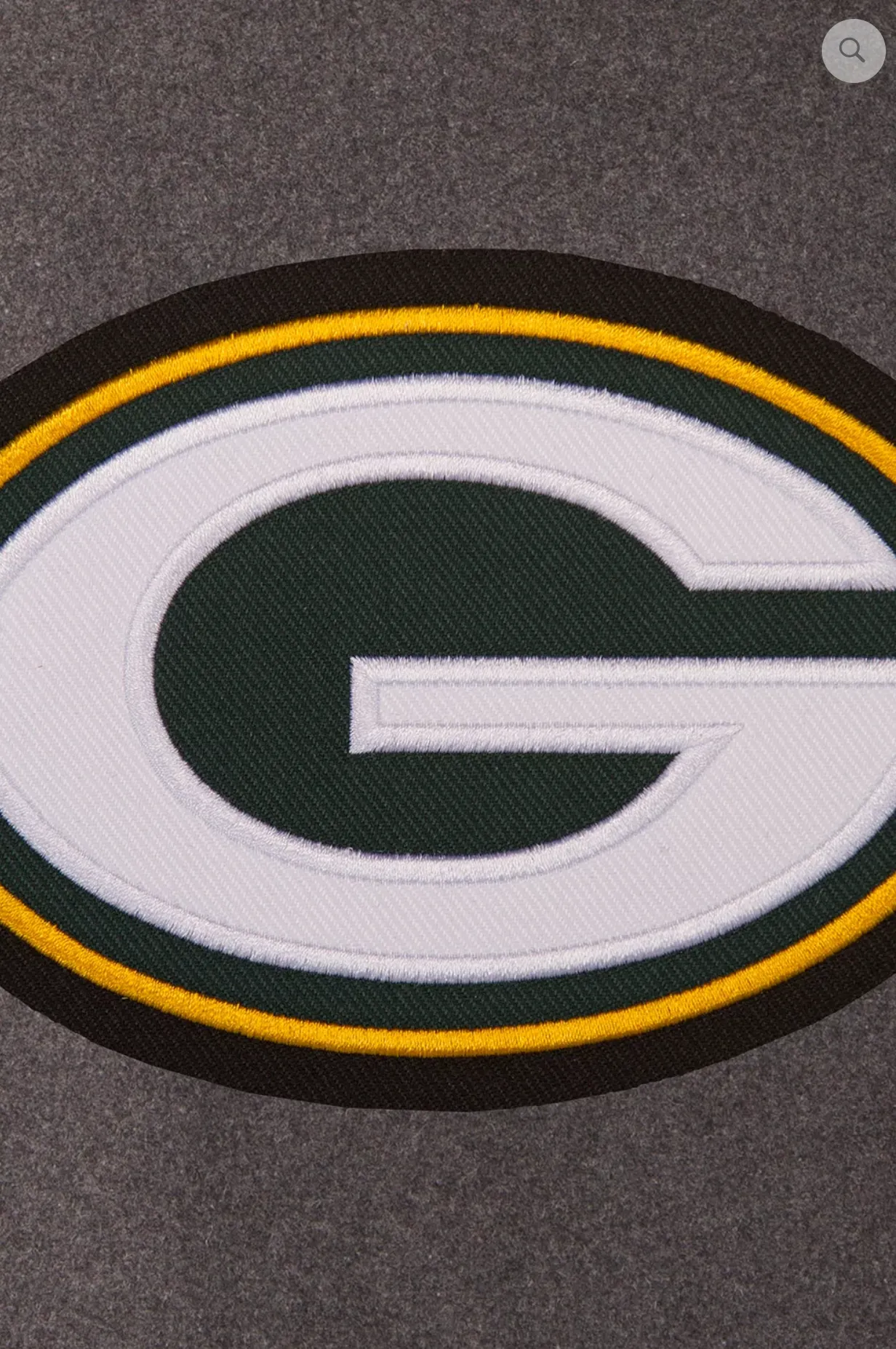 Green Bay Packers Reversible Wool & Leather Varsity Jacket