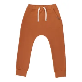 Joggers- autumn brown: Size 2Y