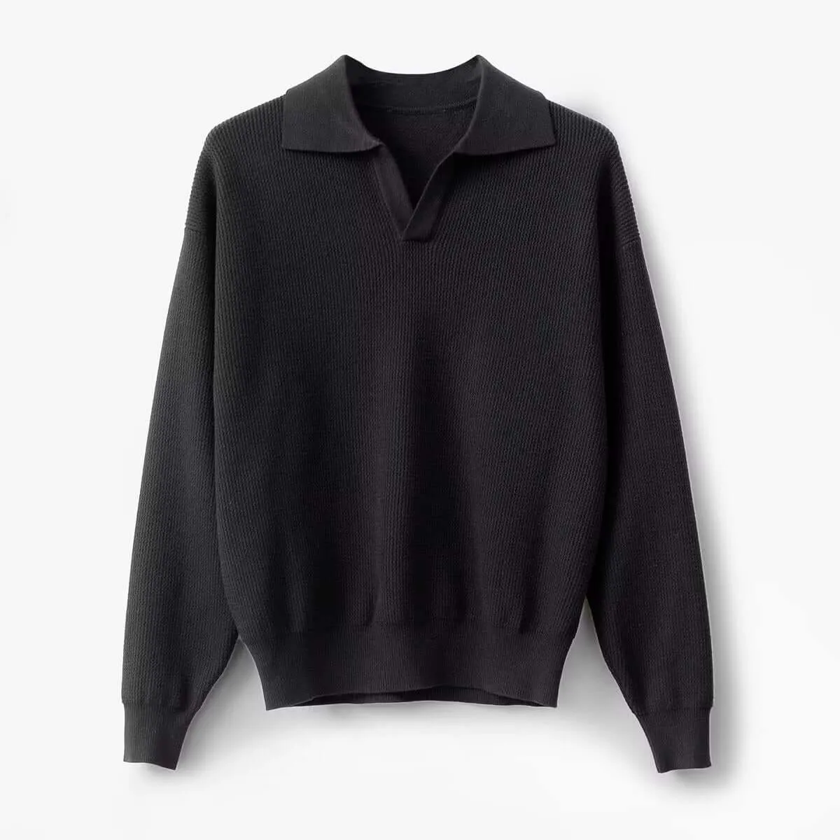 Luxe Polo Sweater