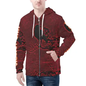 Nordic Nugget Men's Zip Up Hoodie
