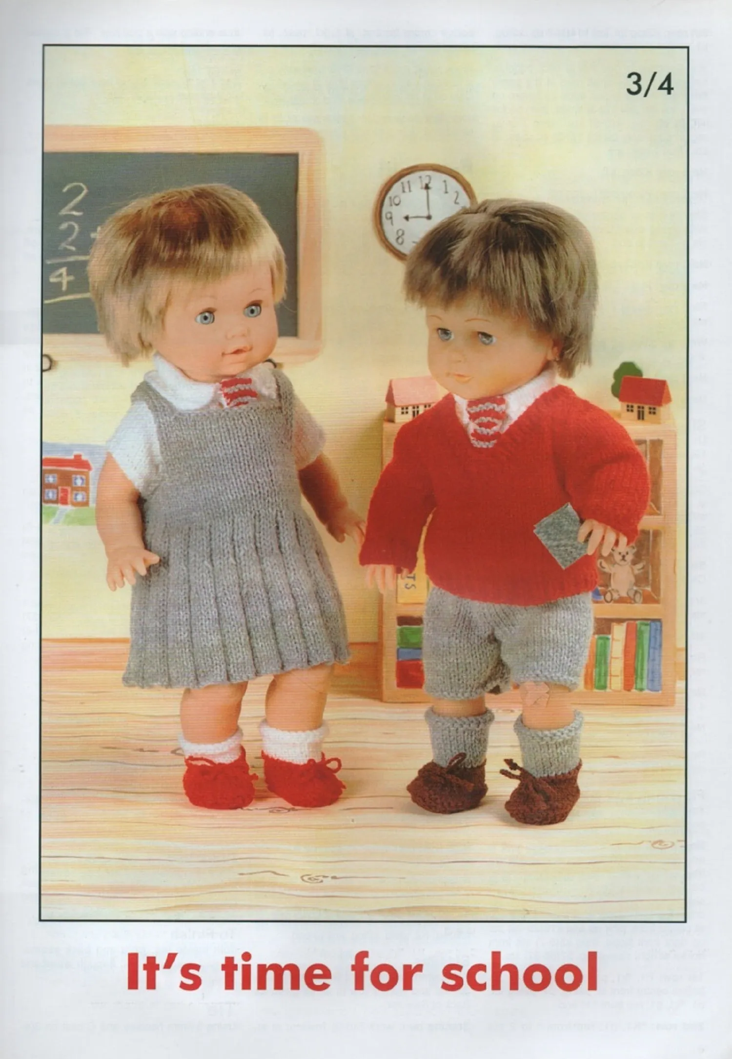 Peter Gregory Knitting Booklet AK18 Dolls Clothes & Premature Babies