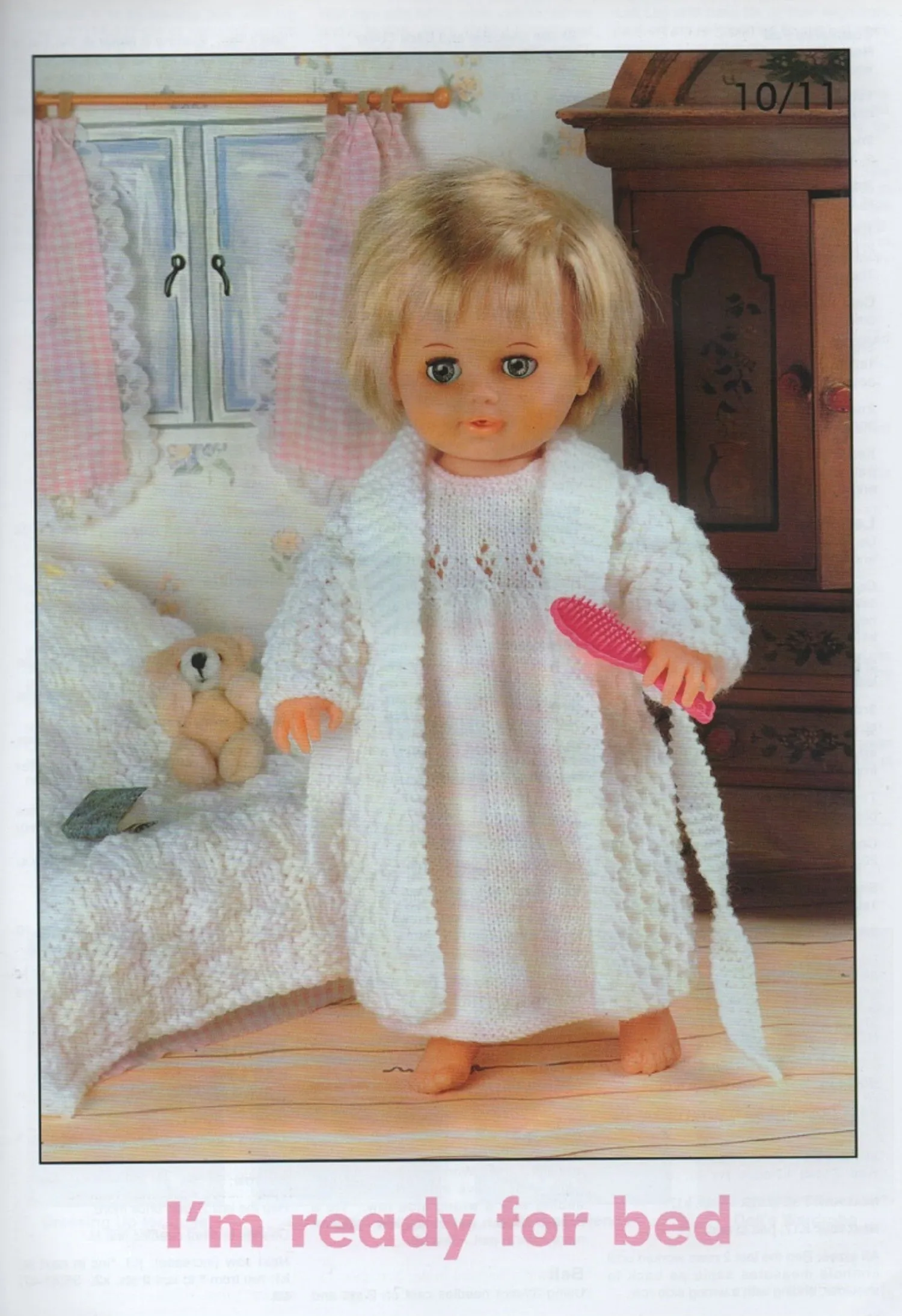 Peter Gregory Knitting Booklet AK18 Dolls Clothes & Premature Babies