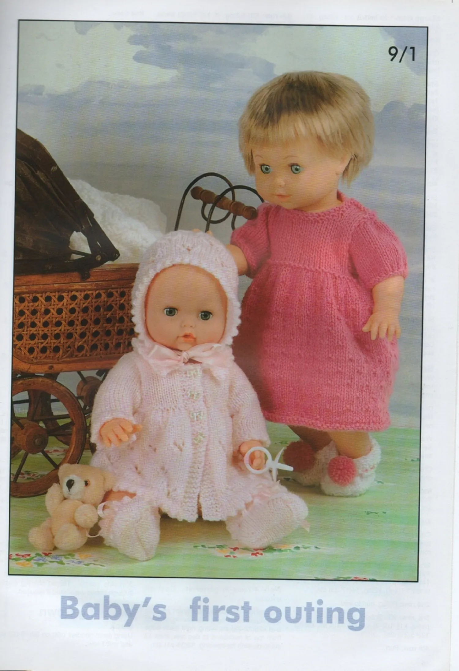Peter Gregory Knitting Booklet AK18 Dolls Clothes & Premature Babies