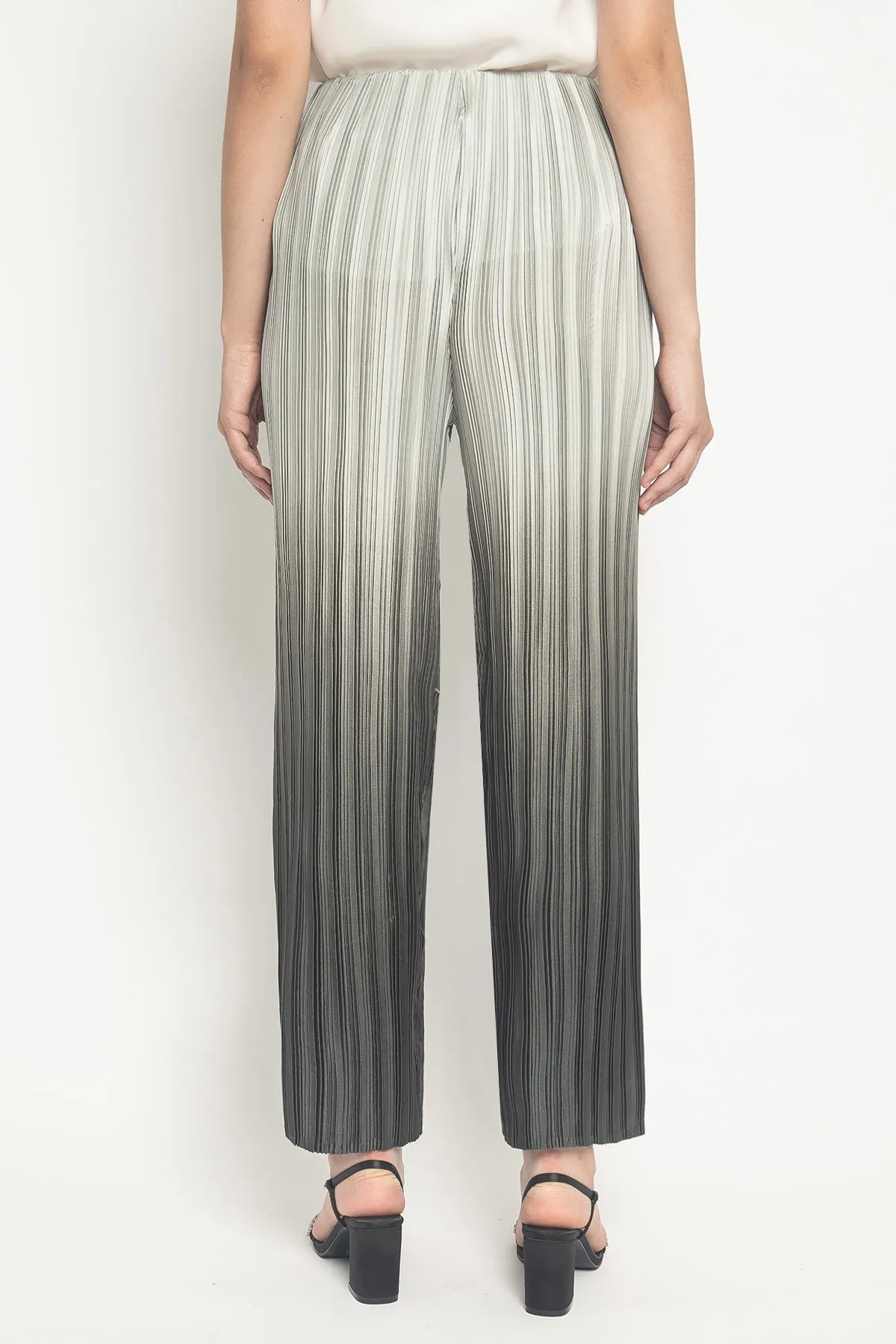 Pleated Pants in Grey