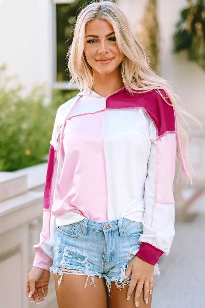 Polaroid Perfect 90’s Color Block Hoodie